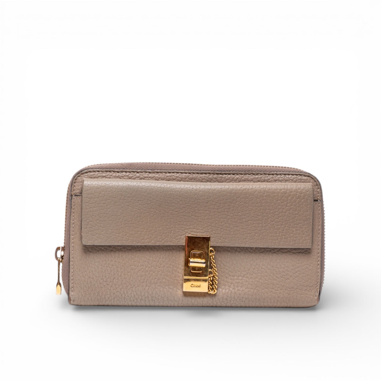 Authentic, Pre-owned Chloe Lambskin "Drew" Wallet