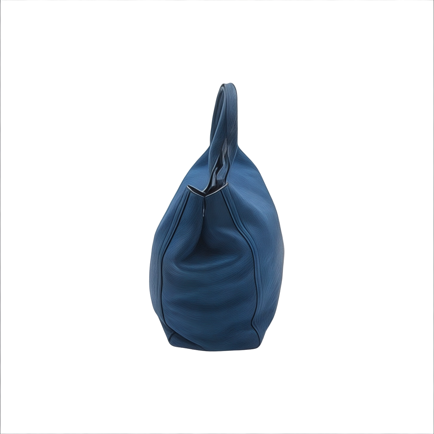 Authentic, Pre-owned Prada Vitello Daino Cobalt Tote Bag