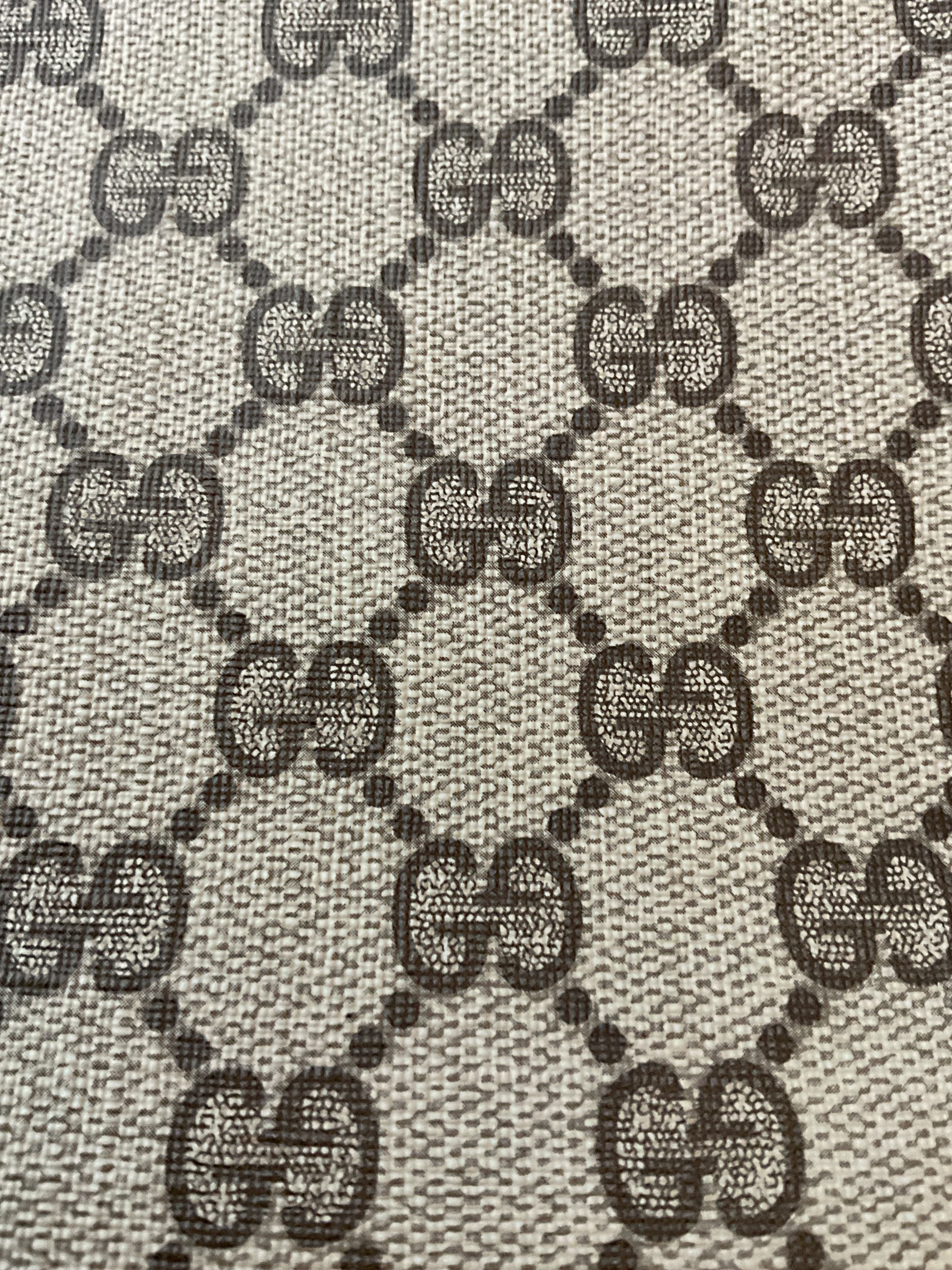 Vintage Gucci Coated Canvas Tote