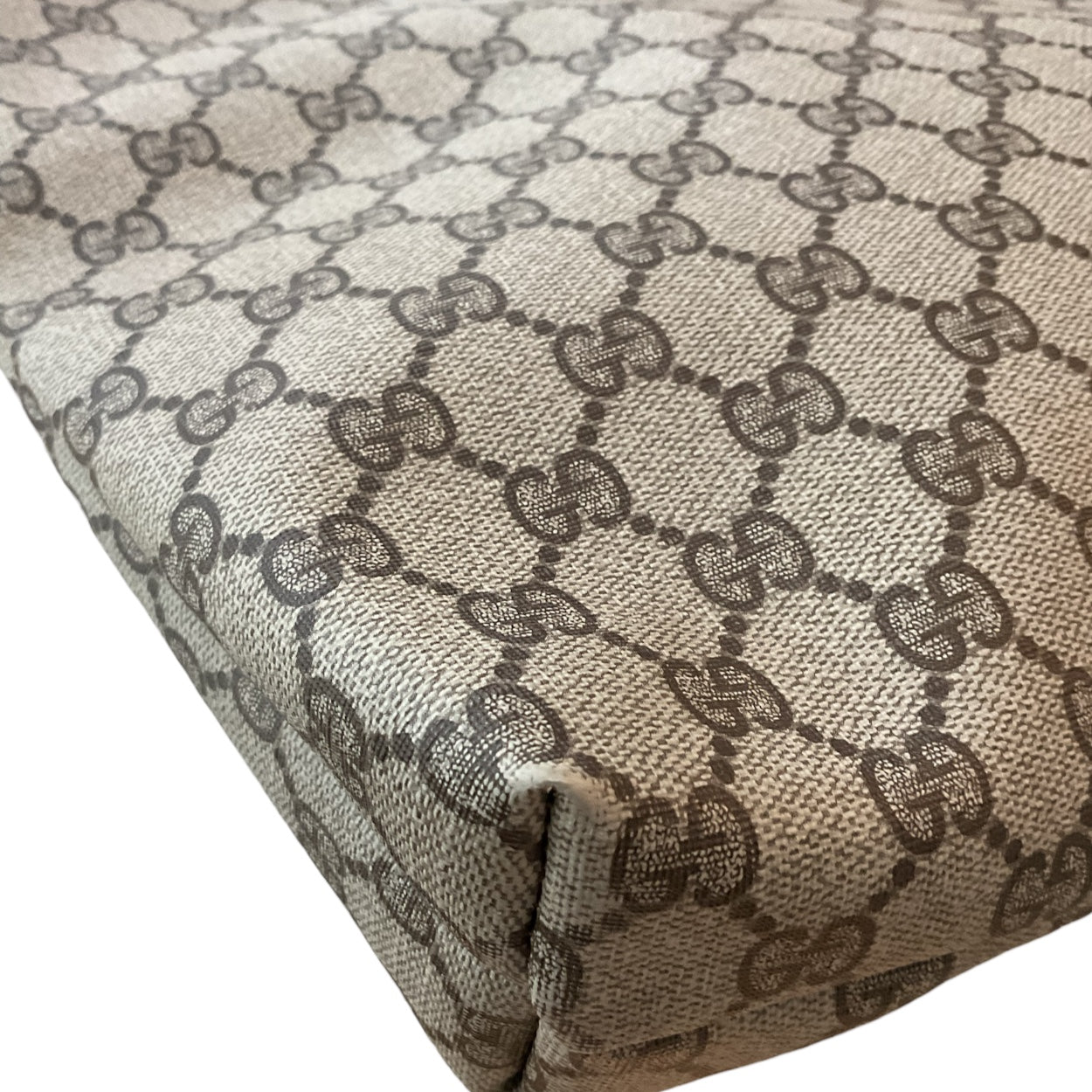 Vintage Gucci Coated Canvas Tote