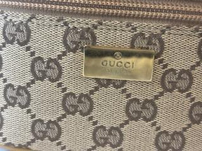 Gucci Mini Vanity Case, Beige