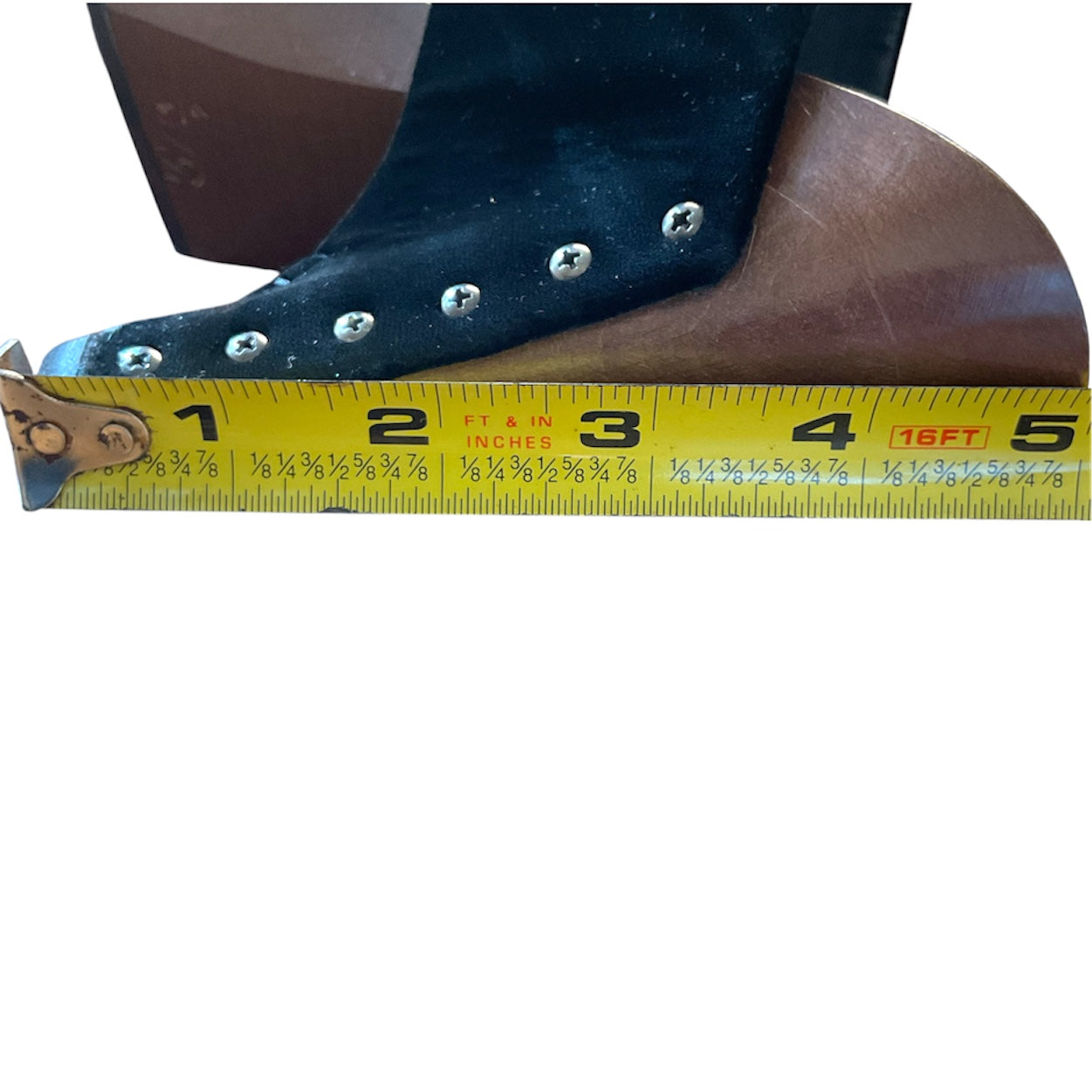 Chanel Vintage-Plateau-Sandalen aus Samt, US 7,5