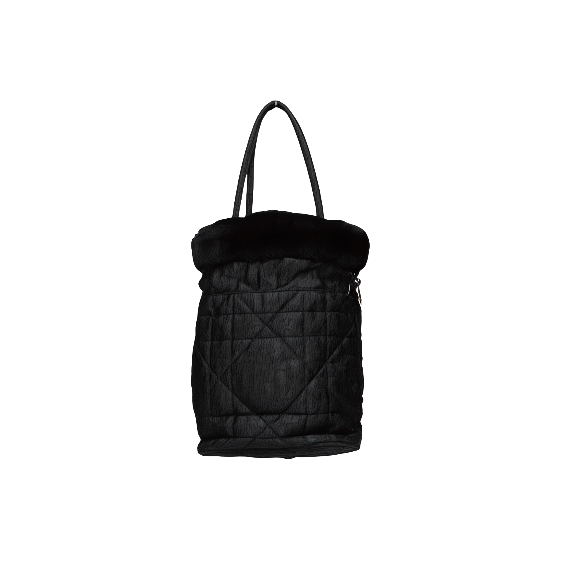 Bolso con ribete de piel de Christian Dior