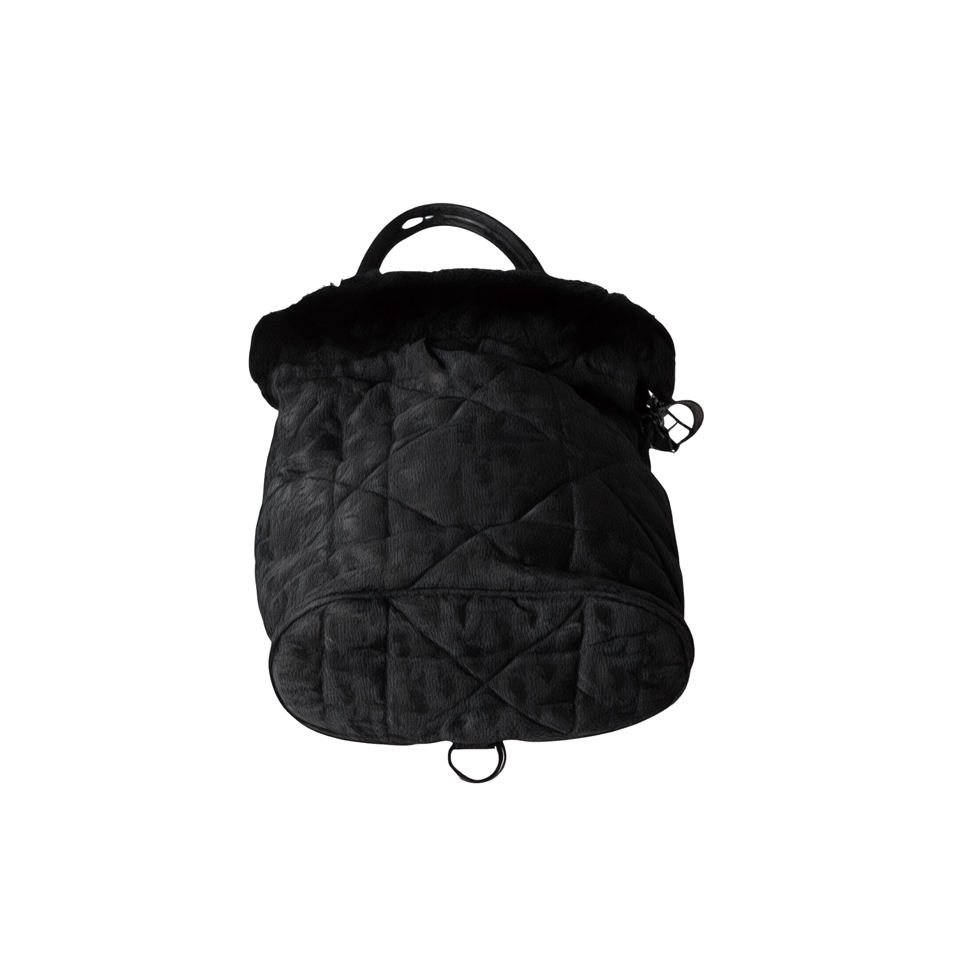 Bolso con ribete de piel de Christian Dior