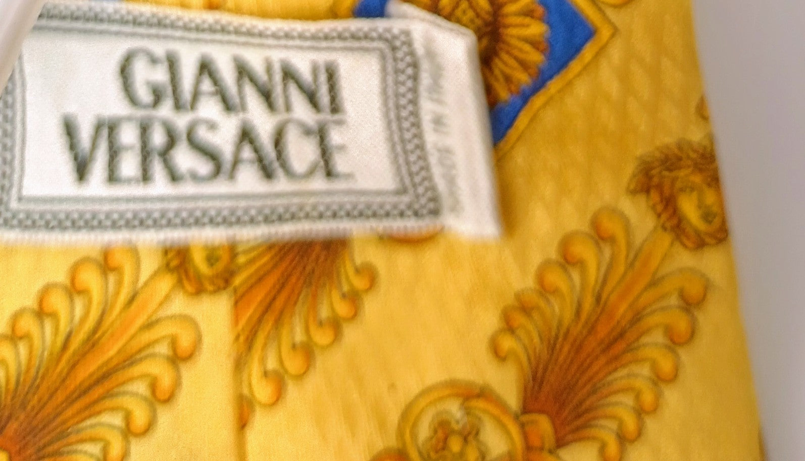 Corbata de seda 100 % barroca de Versace