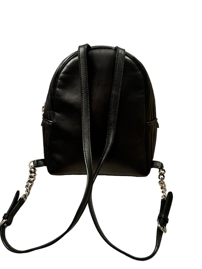 Fendi By The Way Leather Backpack, Black