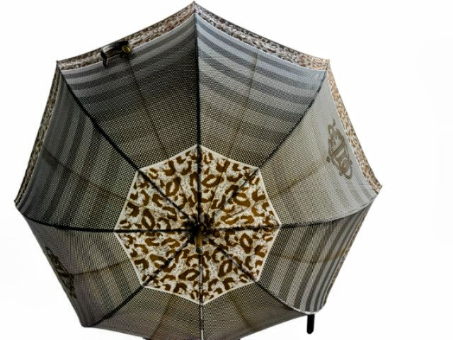 Christian Dior vintage umbrella with monogram logo