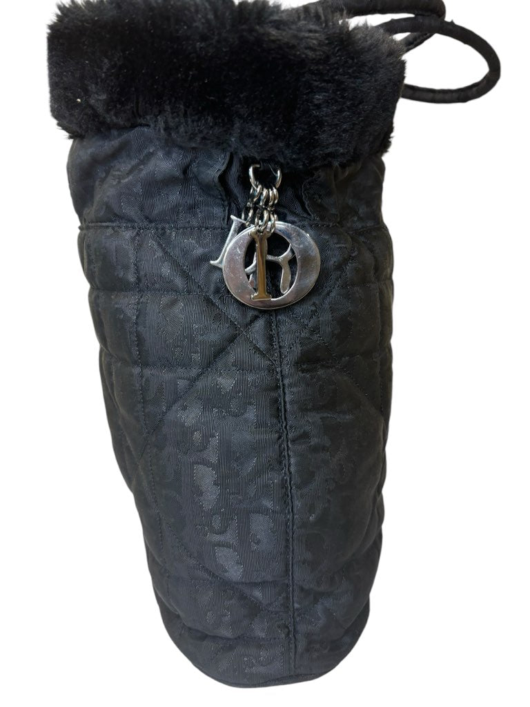 Christian Dior Fur Trimmed Bag