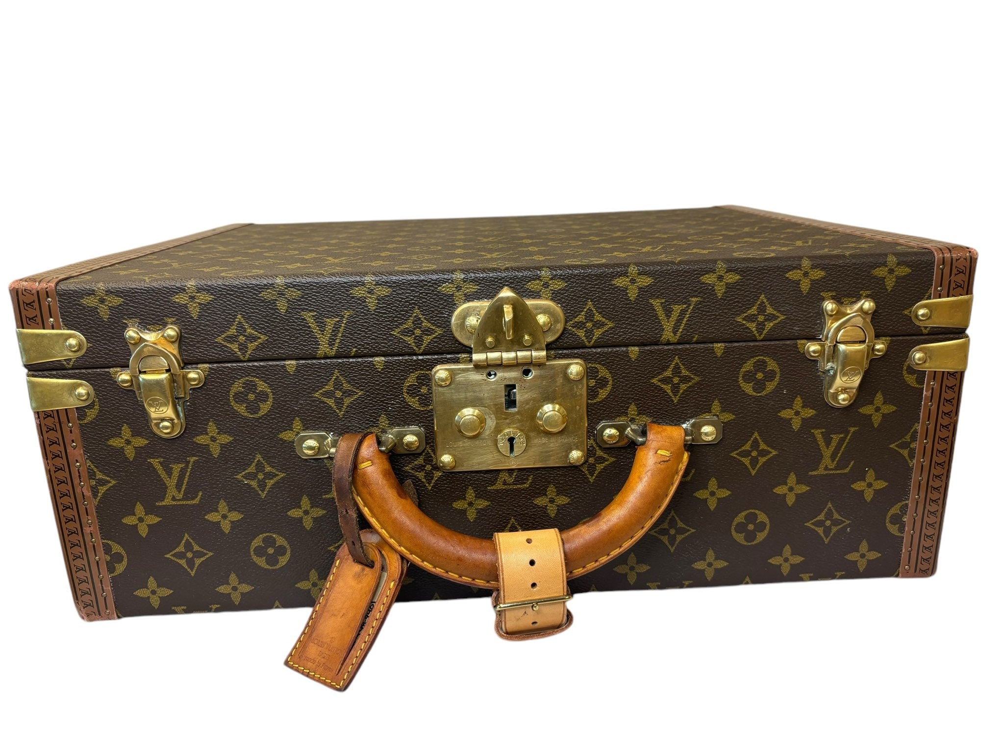 Louis Vuitton Vintage President's Briefcase Trunk, Case