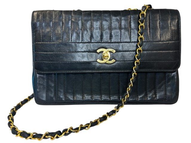 Chanel Vintage Vertical Flap Bag