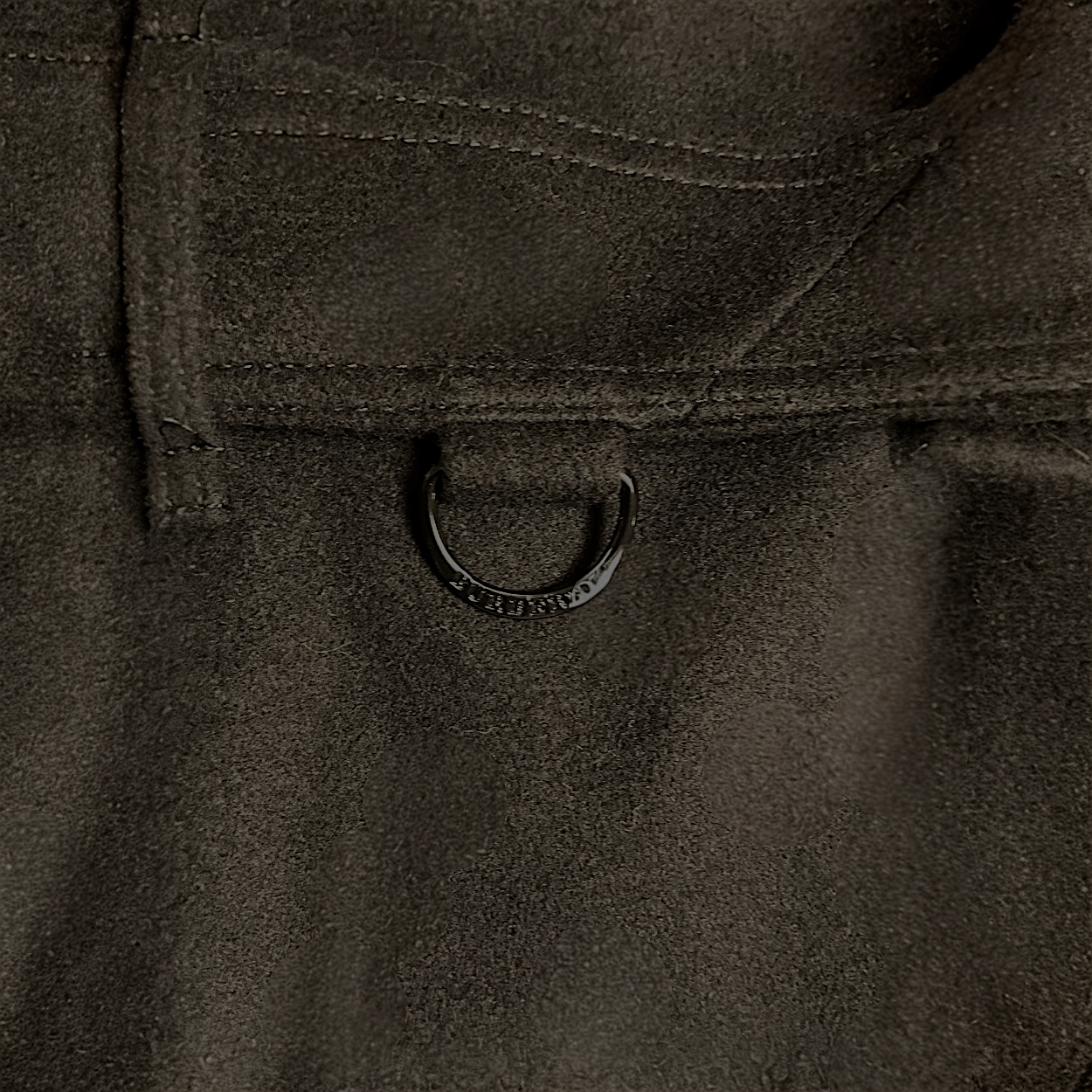 Pre-owned Burberry Black Label Vintage Wool Trench Coat, Black, JP 40