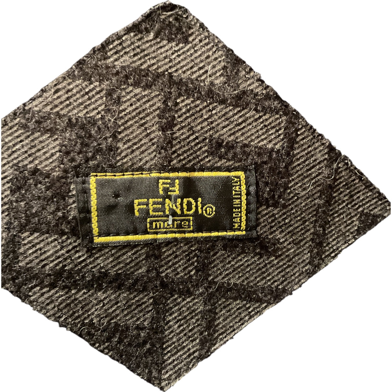Vintage Fendi Monogram Wool Coat