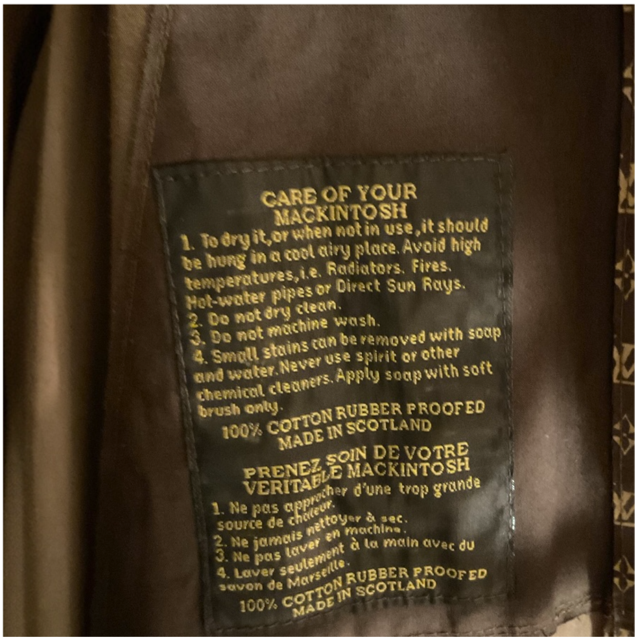 Vintage Louis Vuitton Trench Coat