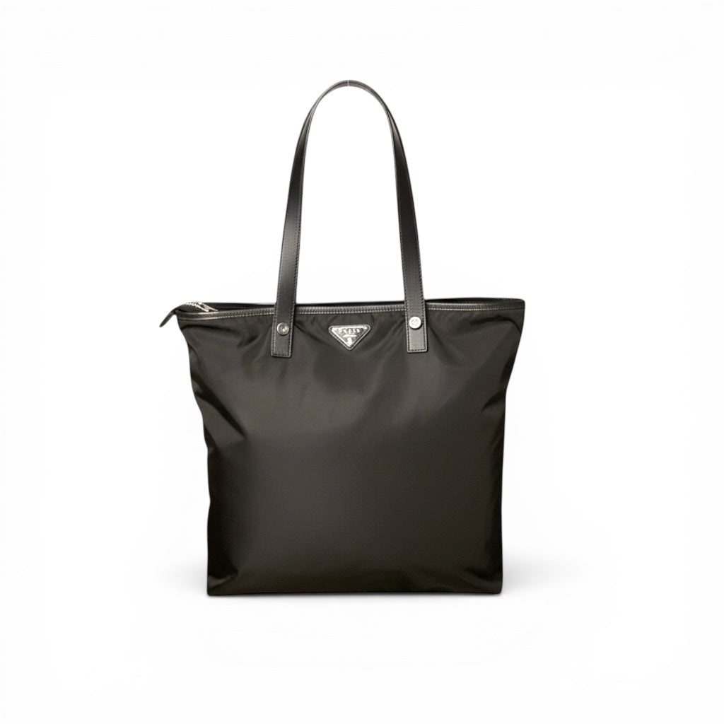 Prada Nylon Chimera Tote Bag, Black