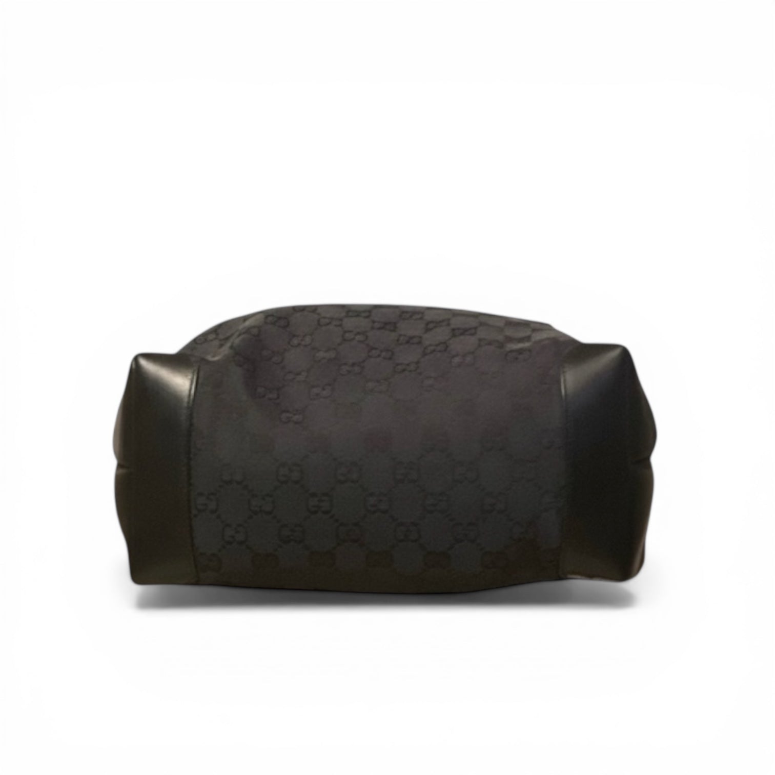 Gucci Vintage Monogram Tote, Black
