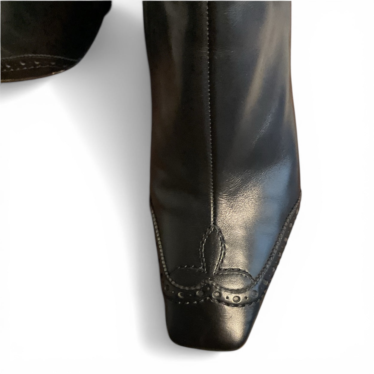 Louis Vuitton LeatherMonogram Ankle Boots, EU 37.5