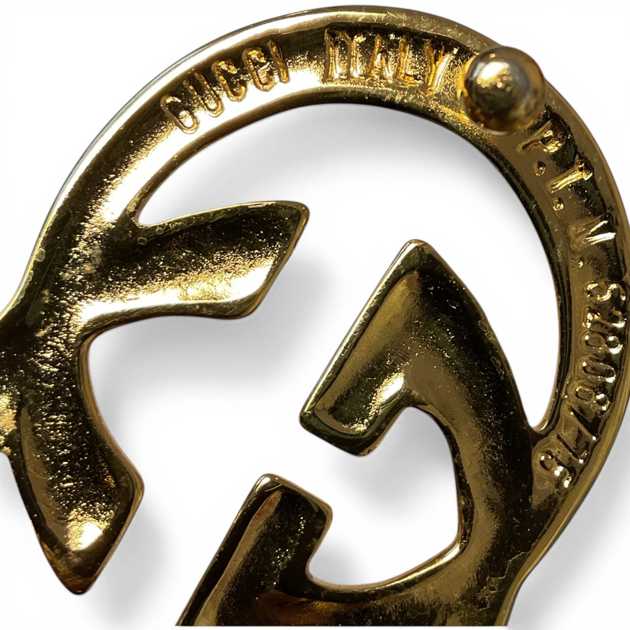 Gucci Vintage Interlocking "GG" Belt, 28"