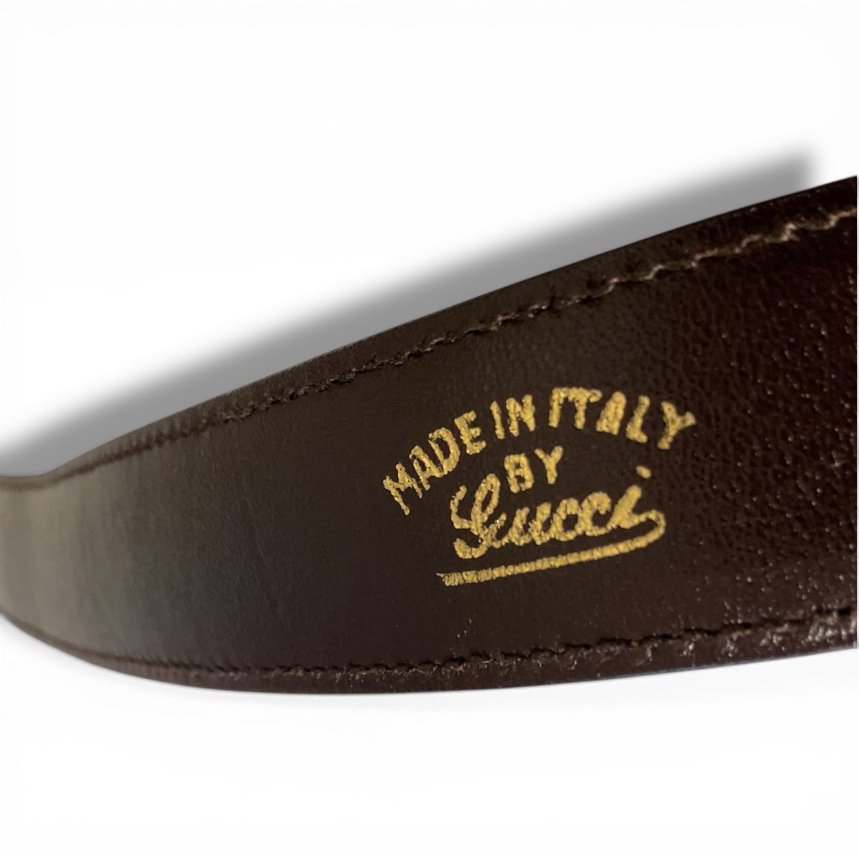 Gucci Vintage Interlocking "GG" Belt, 28"