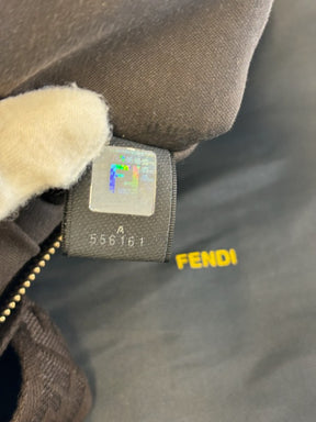 Fendi Denim Zip-top Tote Bag