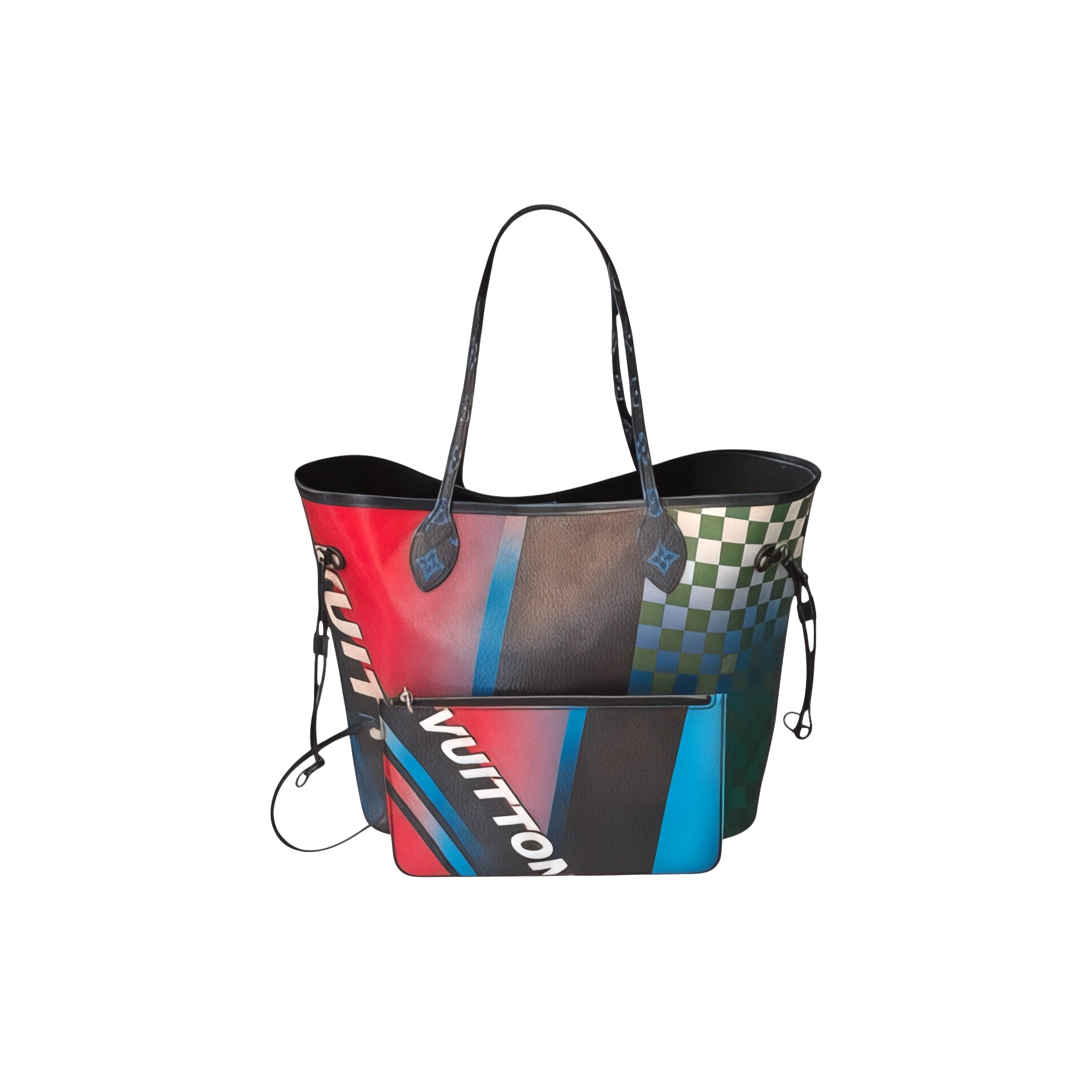 Bolso Louis Vuitton Damier Race Never full Edición Limitada