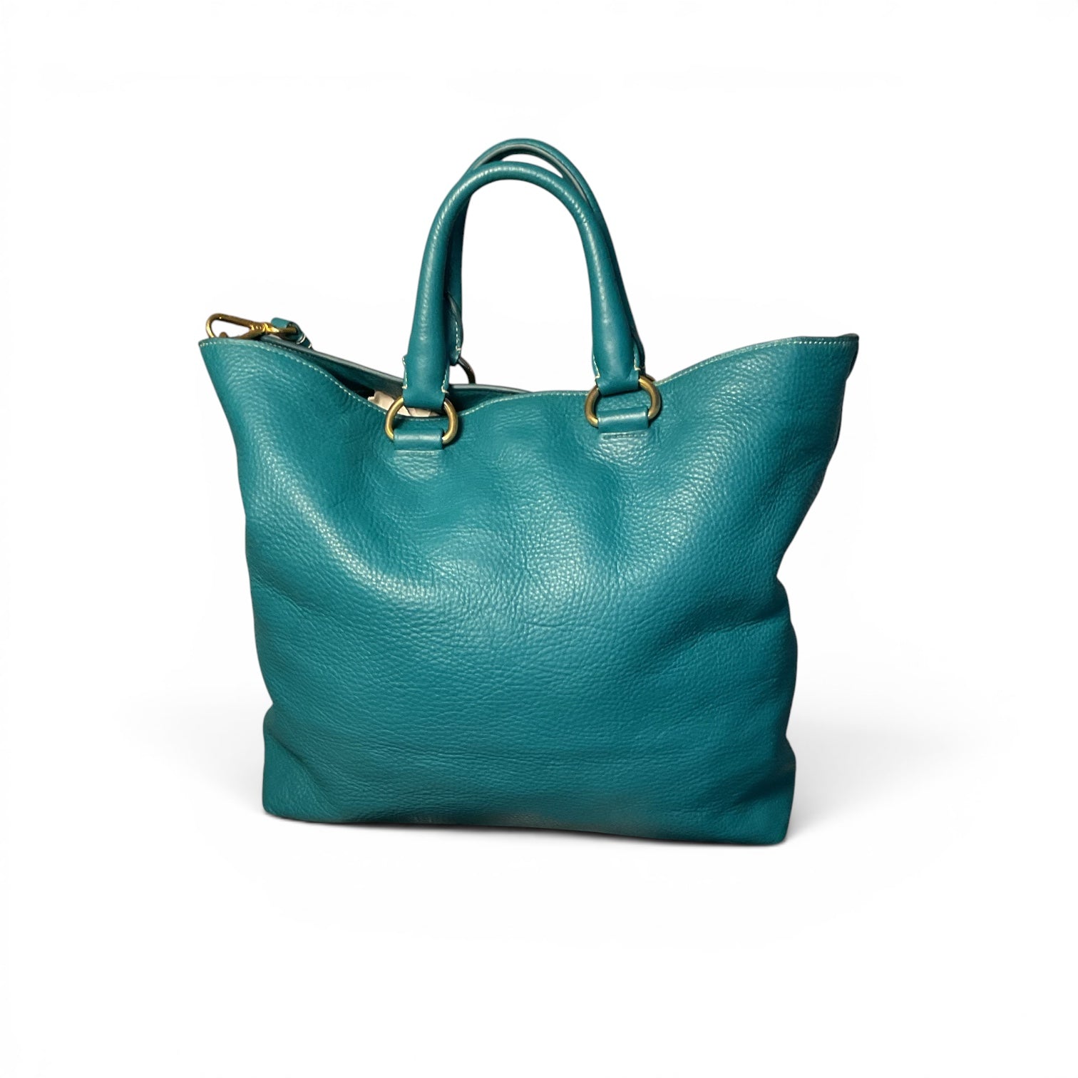 Prada Vitello Daino Large Shopper Tote