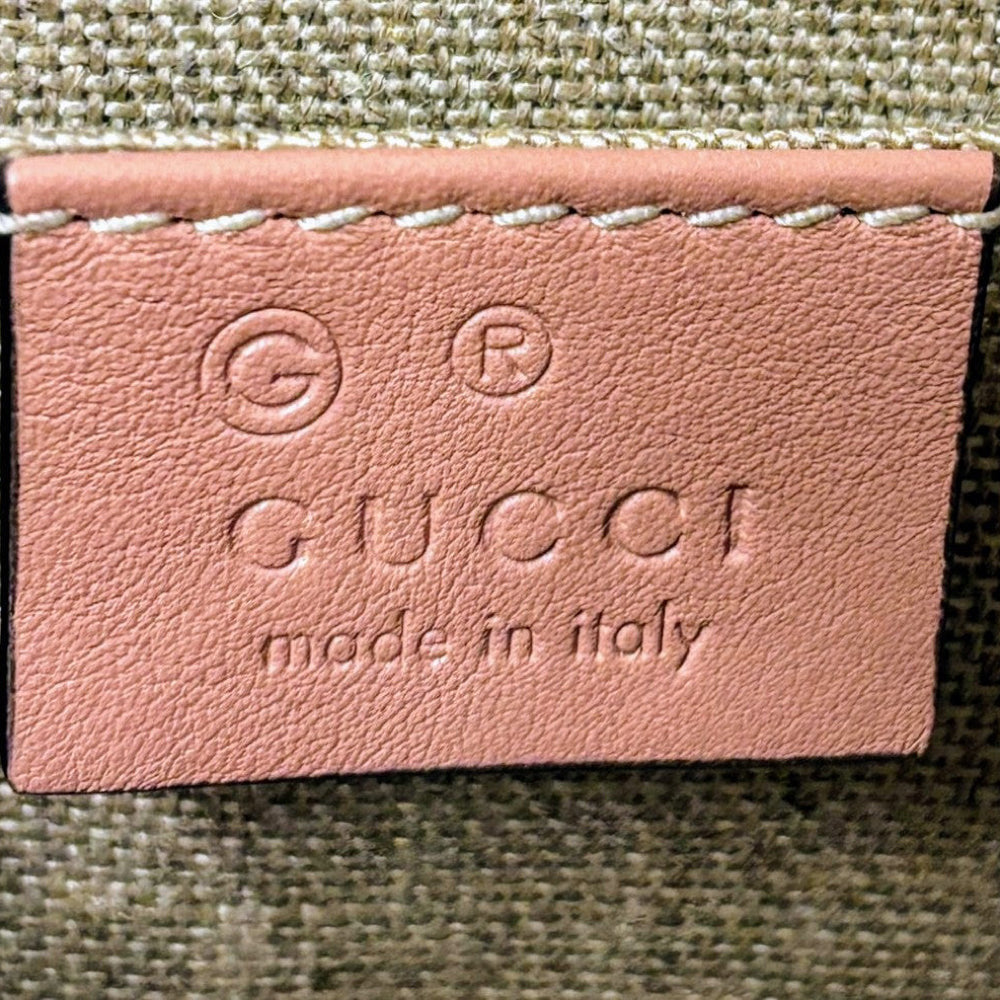 Bolso bandolera Guccissima "Emily", rosa suave