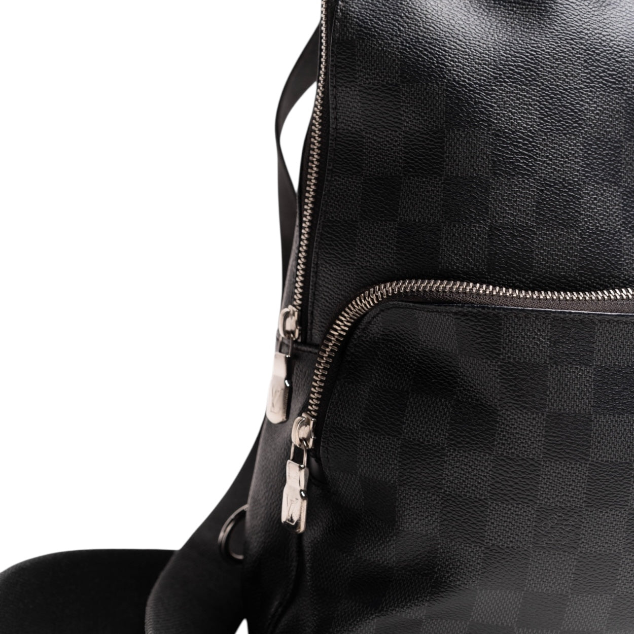 Authentic, Pre-owned Damier Avenue Sling Bag, Graphite
