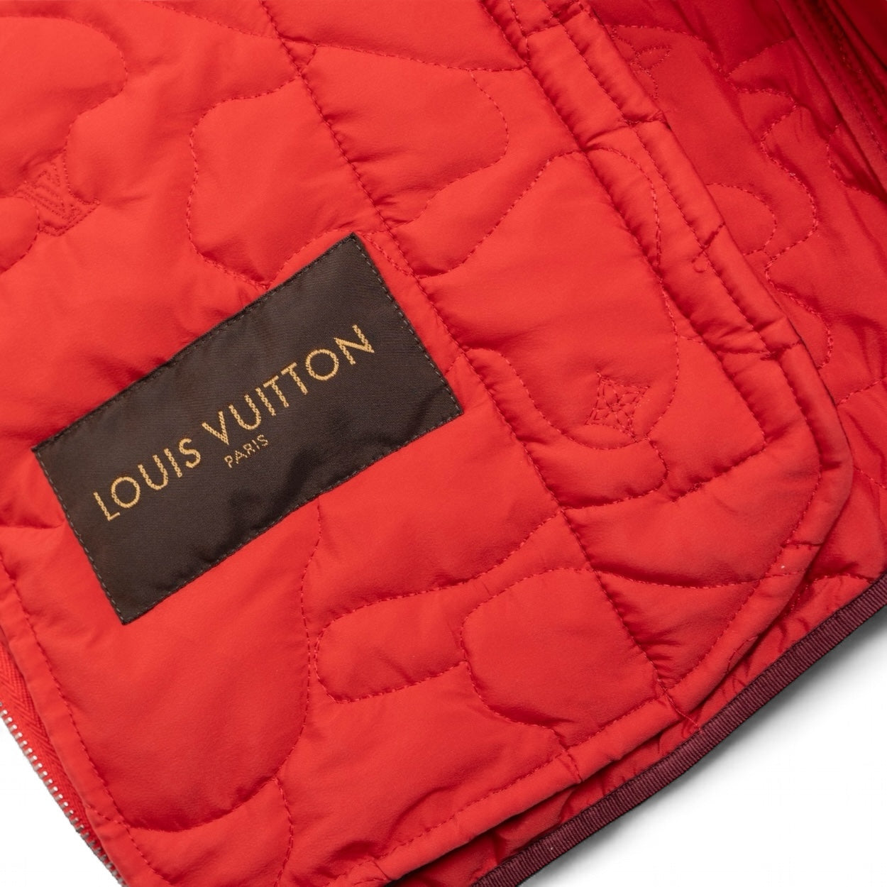 Authentic, Pre-owned Louis Vuitton Men's Quilted Monogram Vest, FR 48