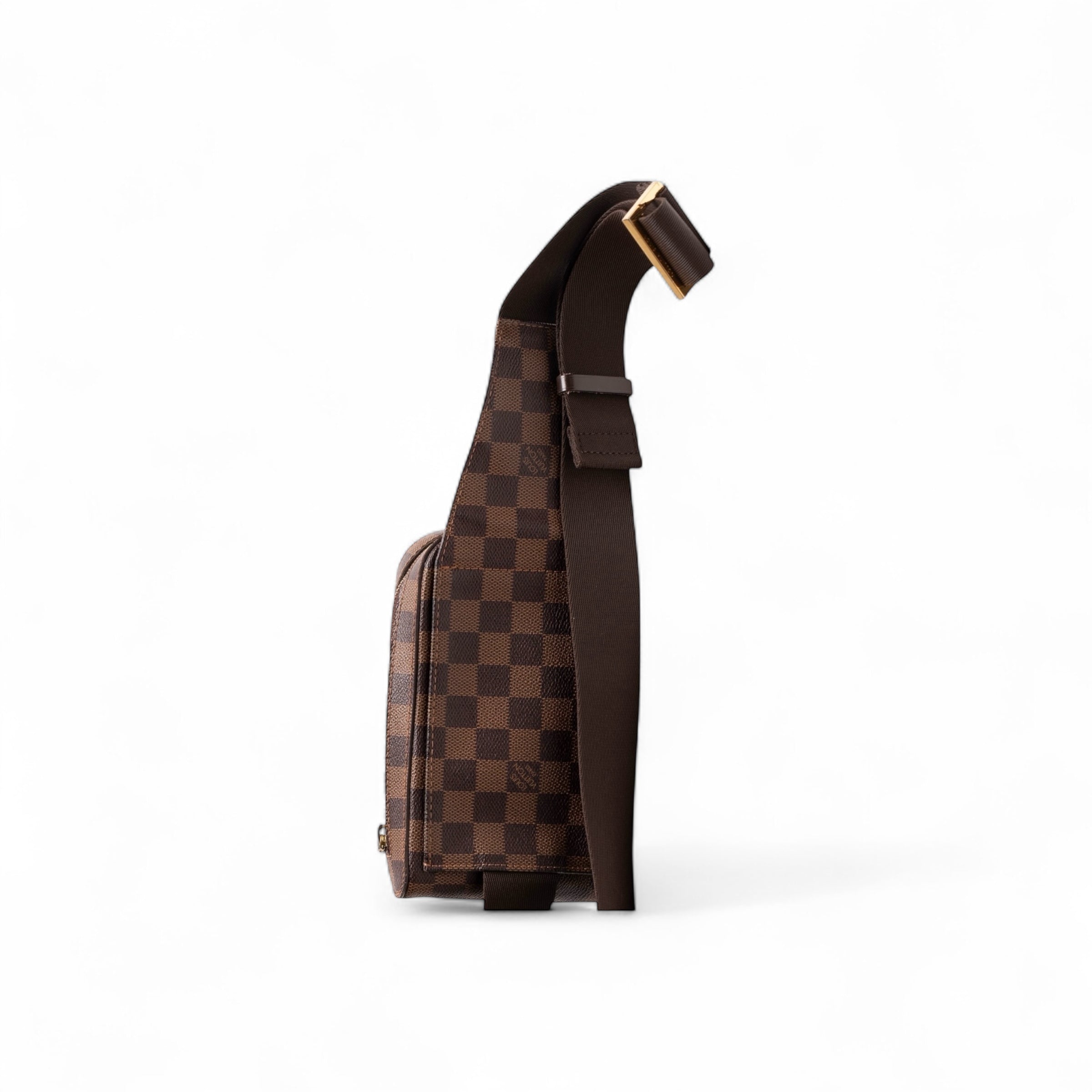 Authentic, Pre-owned Louis Vuitton Ebene Damier Geronimos Sling Blag