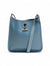 Authentic, Pre-owned Hermes  Vintage "Blue Jean" Vespa Bag in Epson Leather