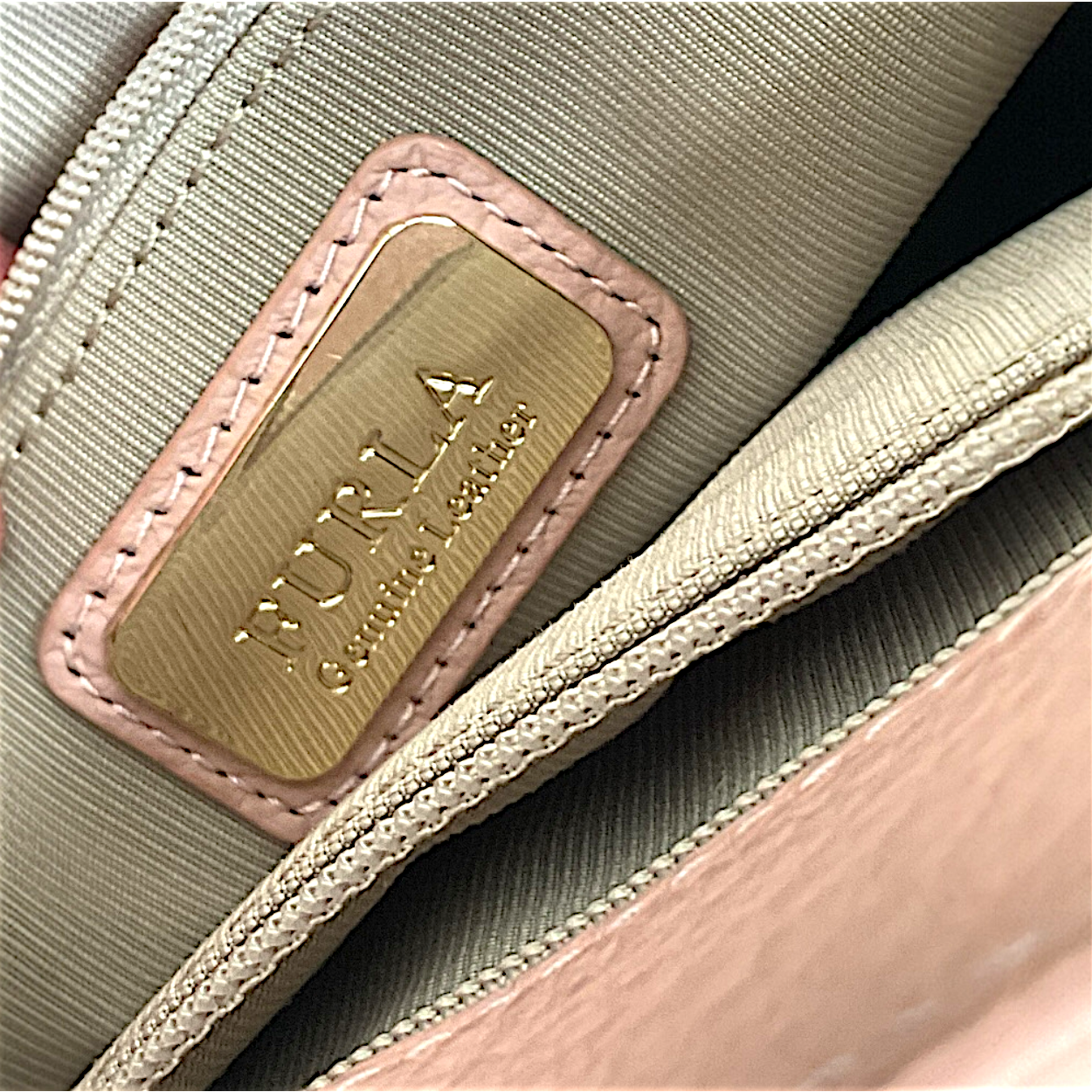 Furla Leather Bag, Pink
