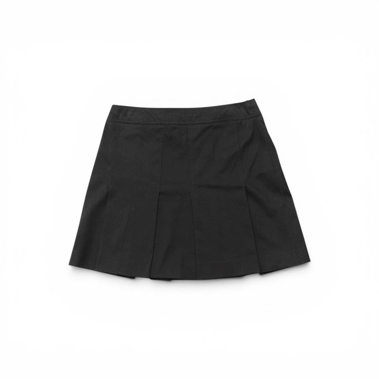 Gucci Plissee-Minirock, Schwarz, Größe 42