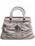 Authentic, Pre-owned Christian Dior Leather Karenina Bag, Gray