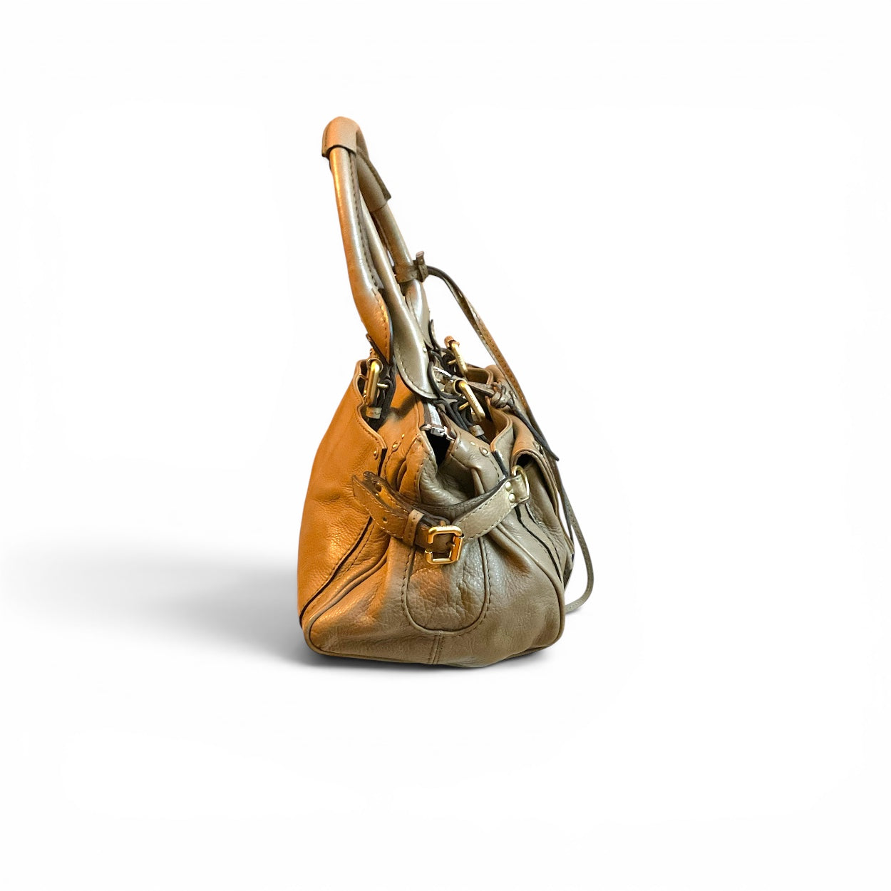 Chloe Capsule Paddington Bag, Light Brown