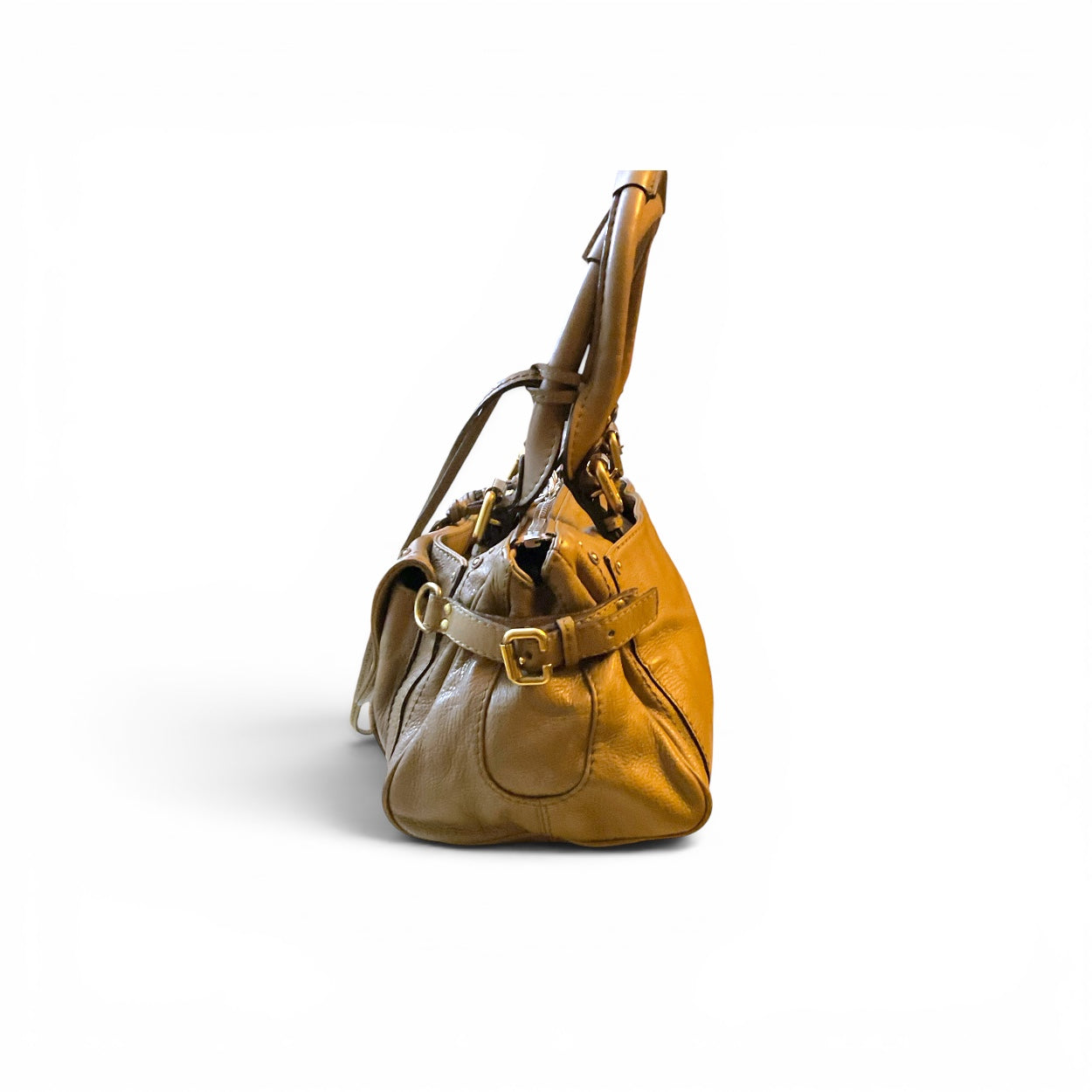 Chloe Capsule Paddington Bag, Light Brown