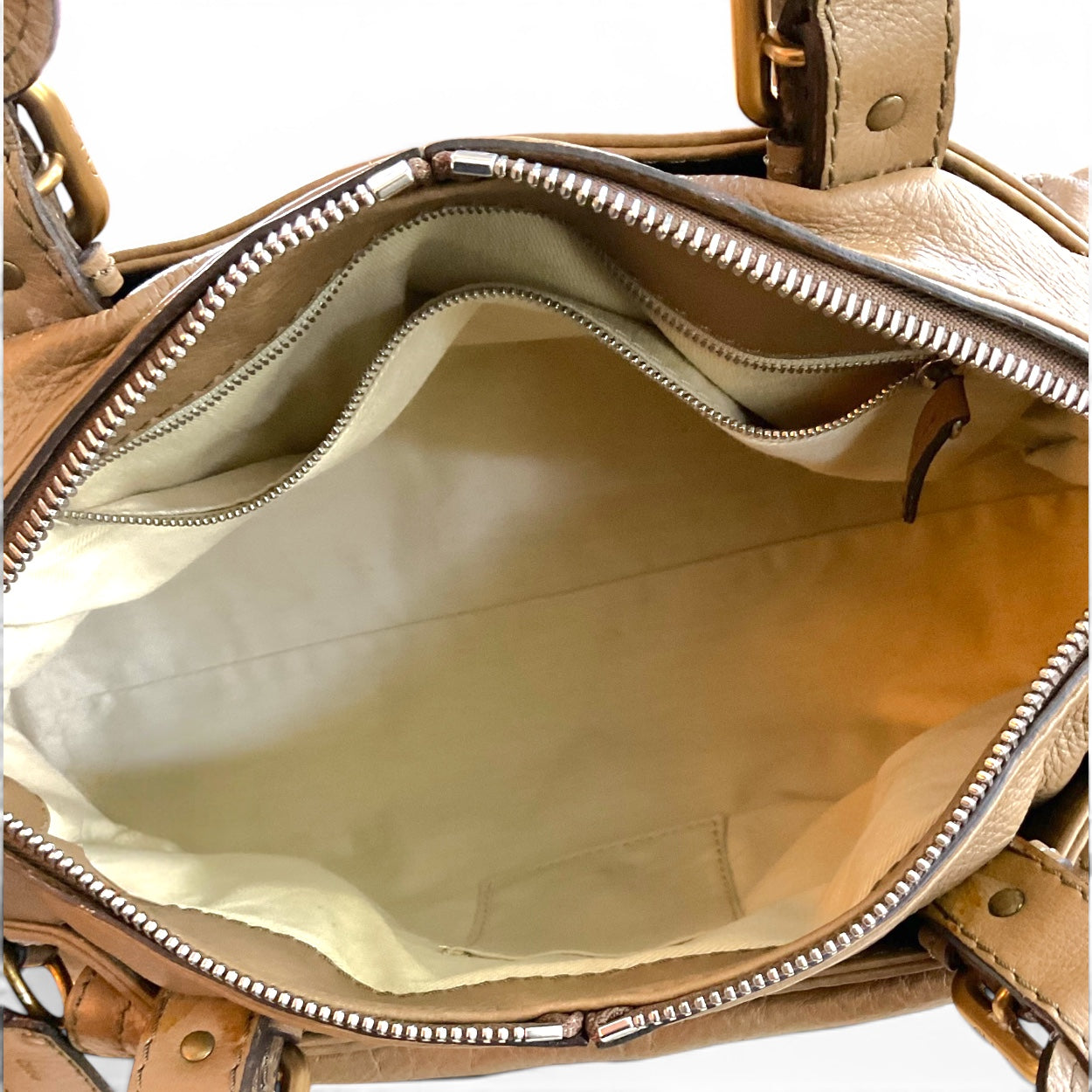 Chloe Capsule Paddington Bag, Light Brown