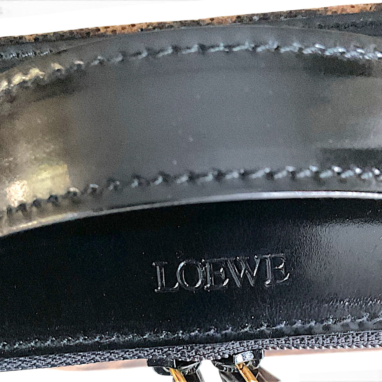 Loewe Leopard Print Vanity Bag