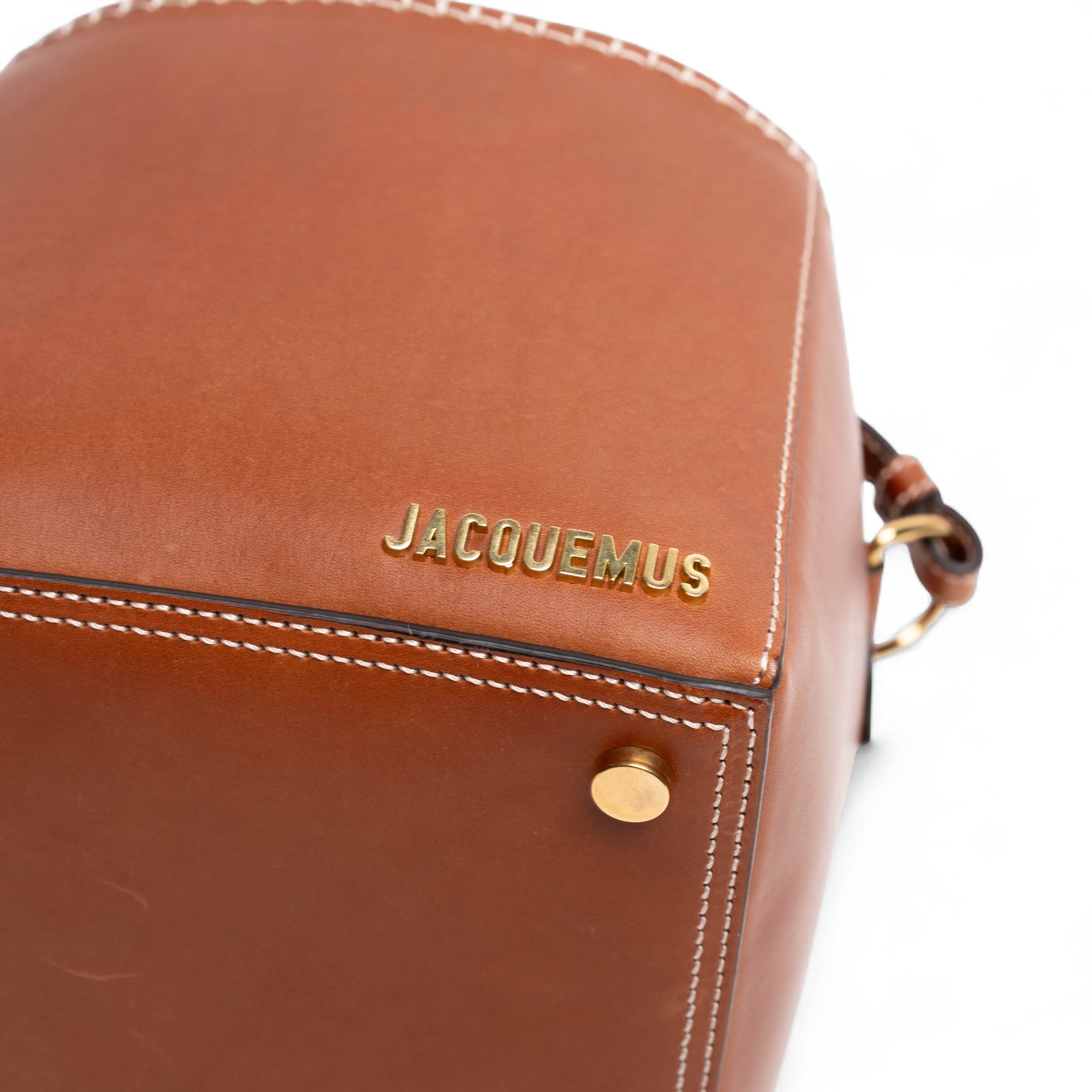 Authentic, Pre-owned Jacquemus Le Seau Carre Bucket Bag