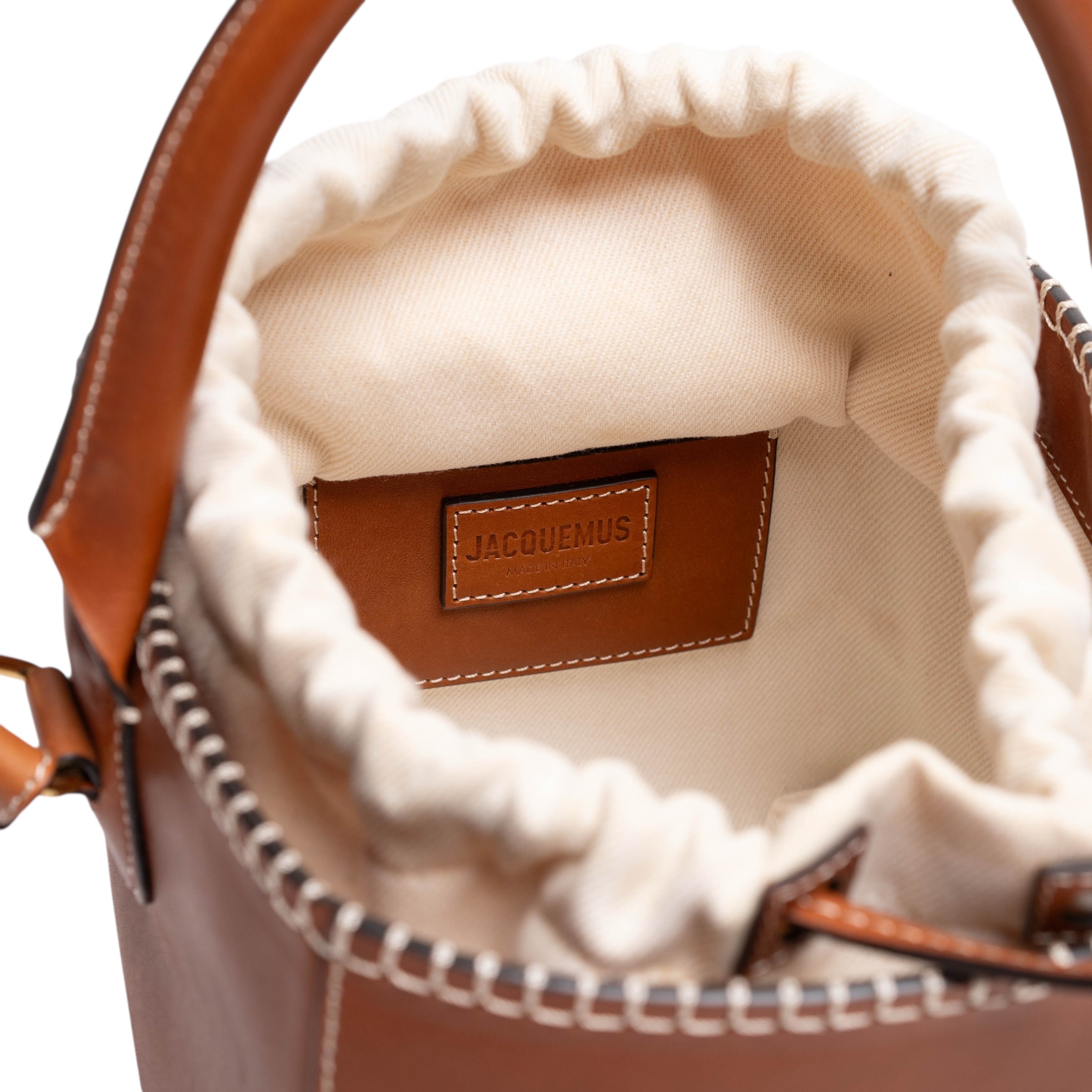 Authentic, Pre-owned Jacquemus Le Seau Carre Bucket Bag