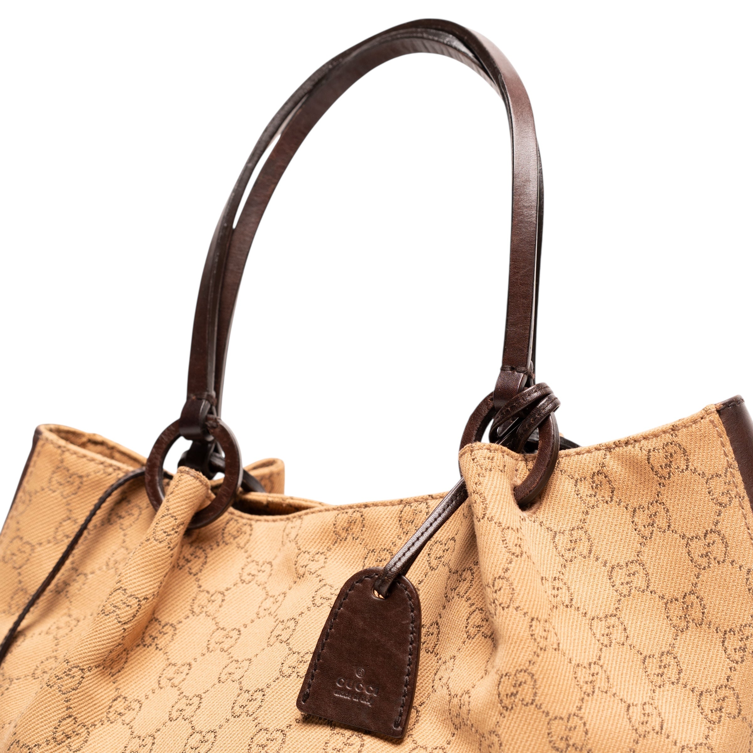 Authentic, Pre-owned Gucci Vintage Monogram Tote Bag