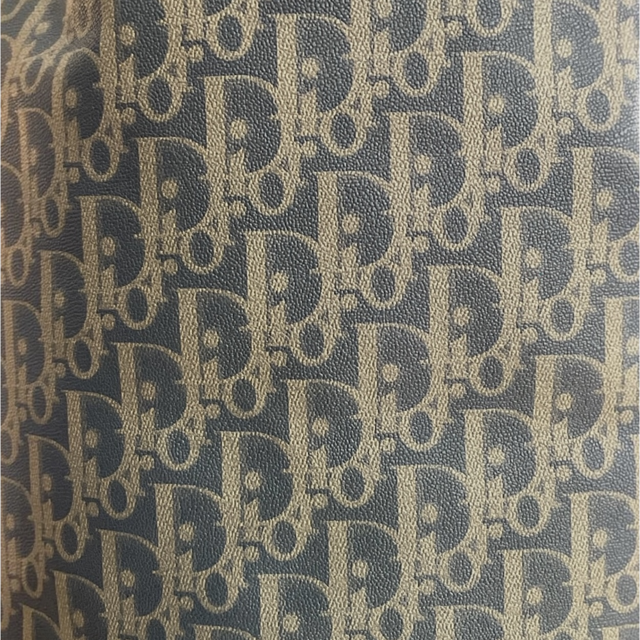 Christian Dior Trotter Bucket Bag, Blue/ Khaki