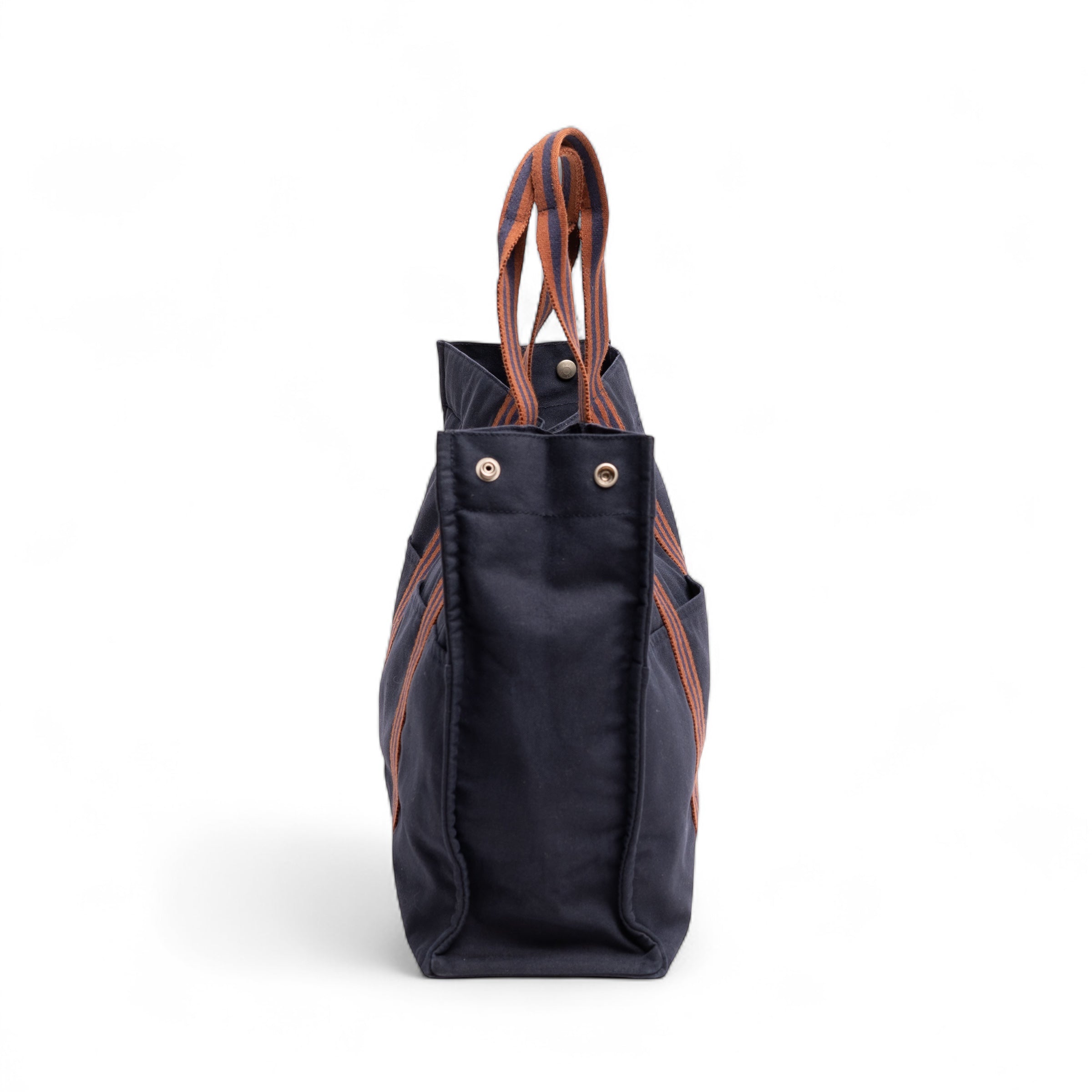 Hermes Toile Fourre Toute PM, Azul