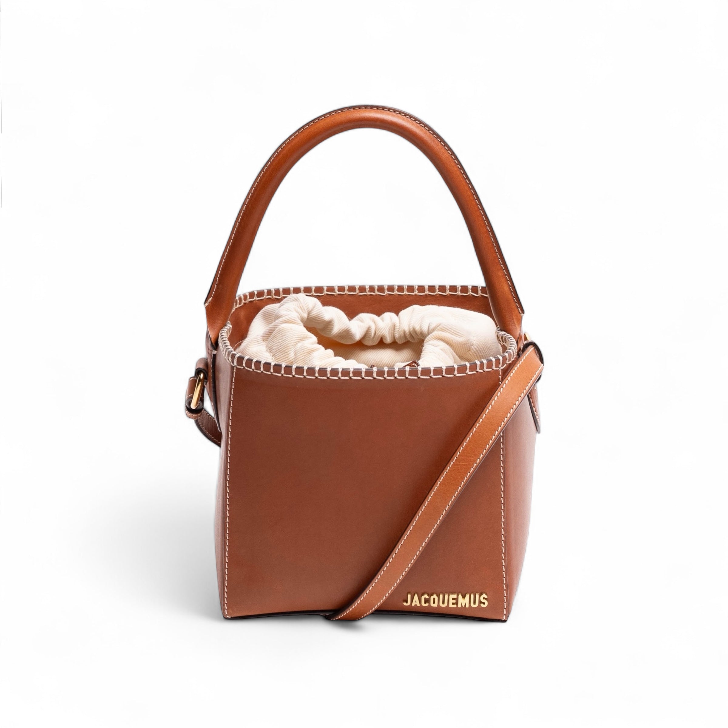 Authentic, Pre-owned Jacquemus Le Seau Carre Bucket Bag