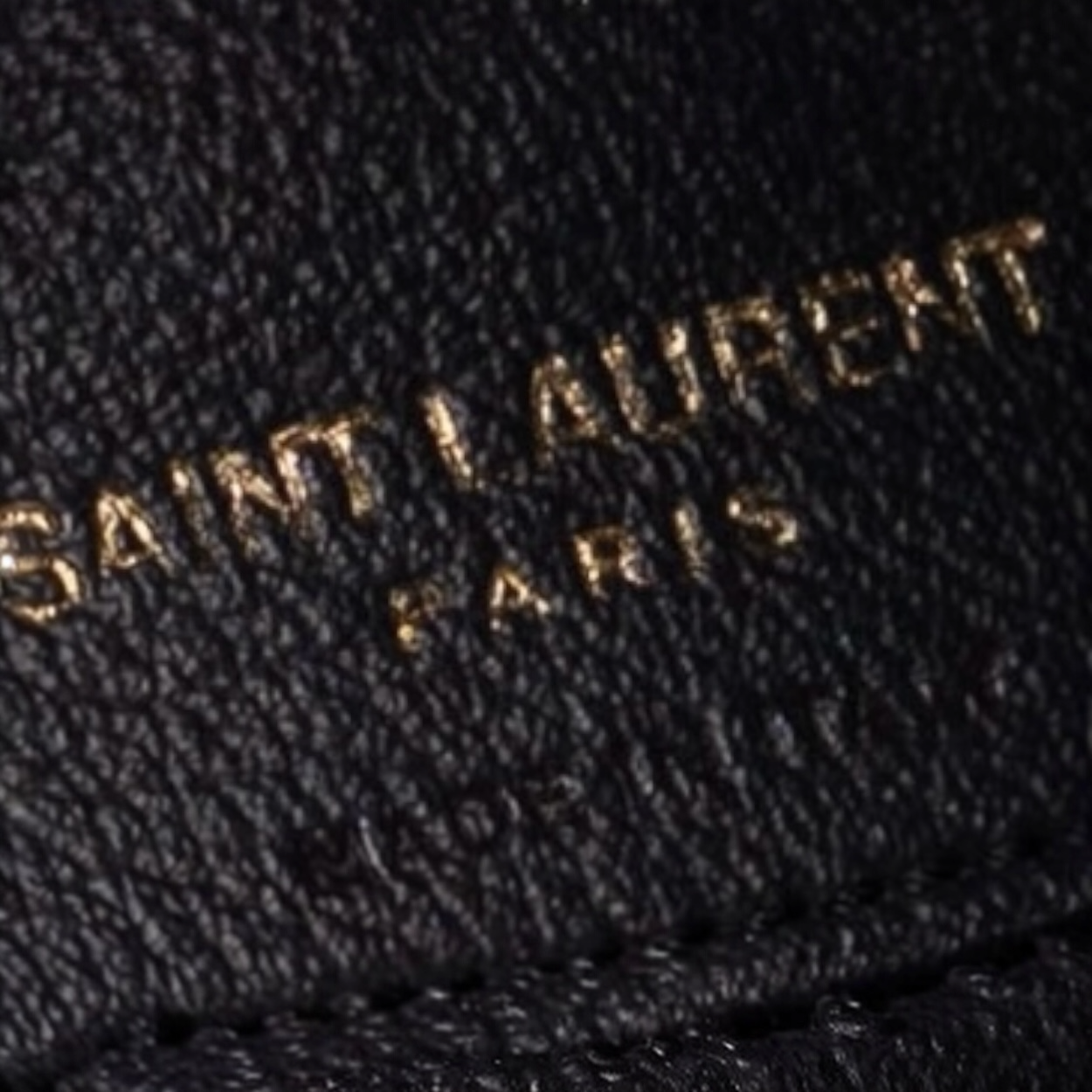 Authentic, Pre-owned Yves Saint Laurent Large East/ West Shopping Tote, Navy
