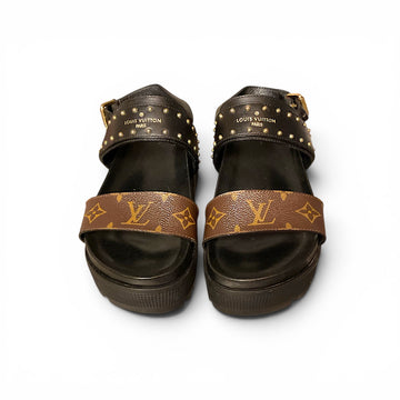 Louis Vuitton Laureate Platform Sandals, EU 39