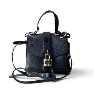 Chloe Small Aby Day Bag, Black