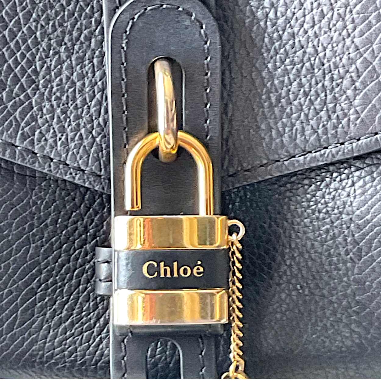 Chloe Small Aby Day Bag, Black