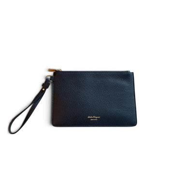 Salvatore Ferragamo Clutch Bag, Navy