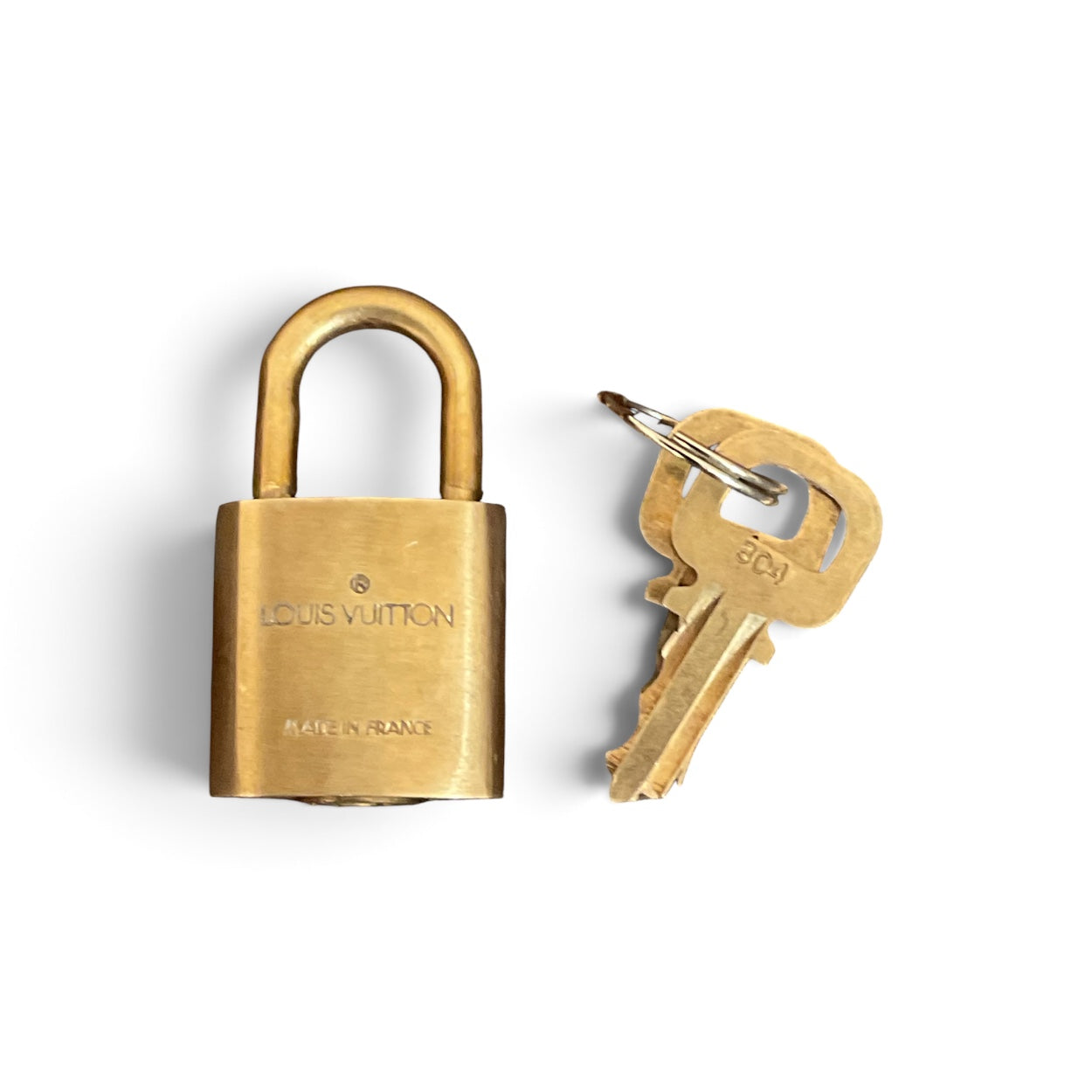 Louis Vuitton Padlock and Keys