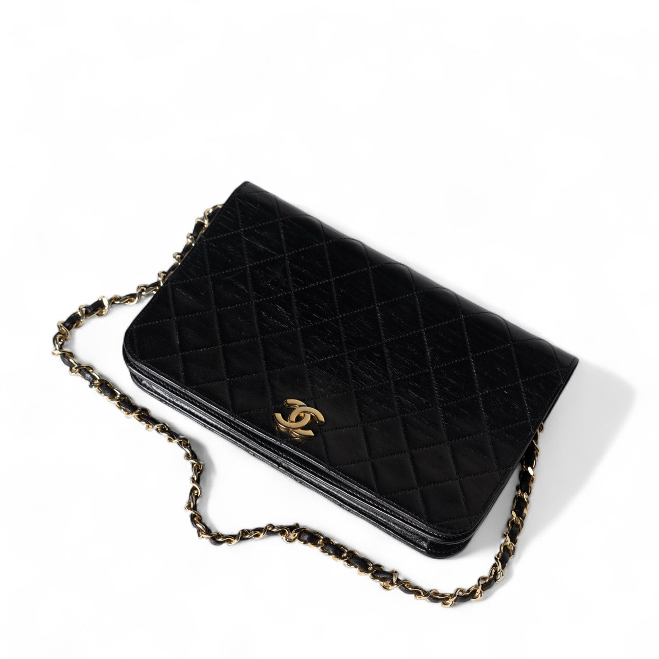 Authentic, Pre-owned Chanel Vintage Matalasse Chain Shoulder Bag